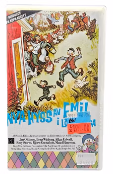 Nya Hyss Av Emil I Lönneberga, VHS NY