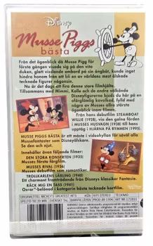 Musse Piggs Bästa, VHS NY
