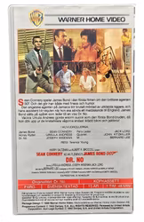 James Bond 007 Kollektion, Agent 007 Med Rätt Att Döda, VHS NY