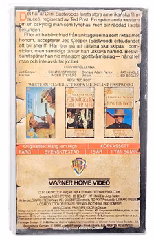 Clint Eastwood, Häng Dom Högt, VHS NY