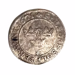 Charles XI. 4 öre in 1671