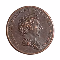 Karl XIV Johan 1/6 Skilling 1832