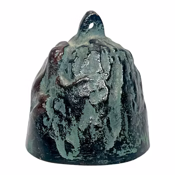 Äldre brons Bordspingla, signerad