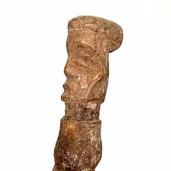 Gammel etnisk Lobi-figur, afrikansk