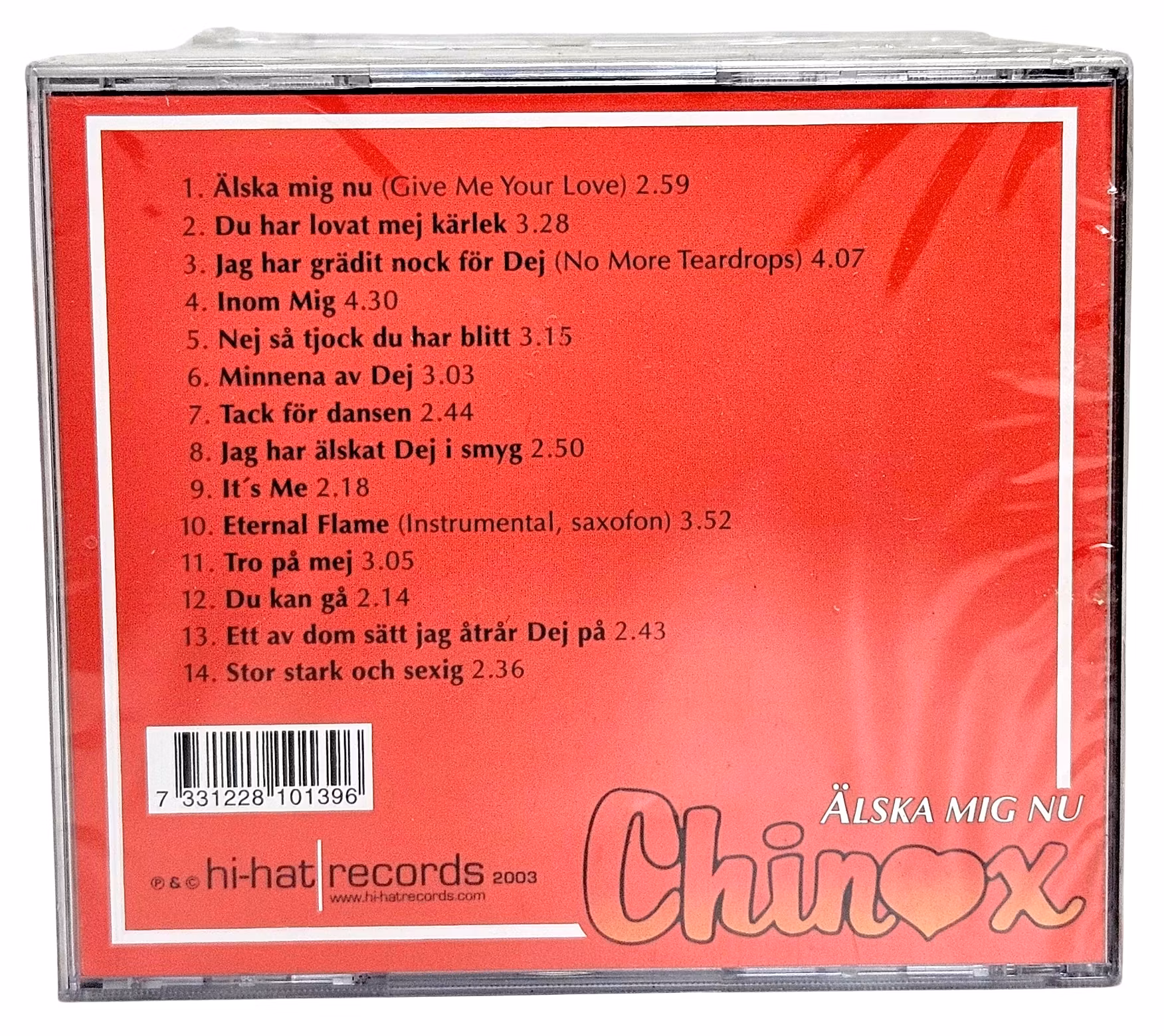 Chinox, Älska Mig Nu, CD NY