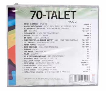 Hitsen Från Topplistorna, 70 Talet Volym 2, CD NY