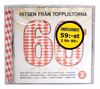 Hitsen Från Topplistorna, 60 Talet Volym 2, CD NY