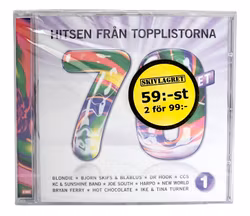 Hitsen Från Topplistorna, 70 Talet Volym 1, CD NY
