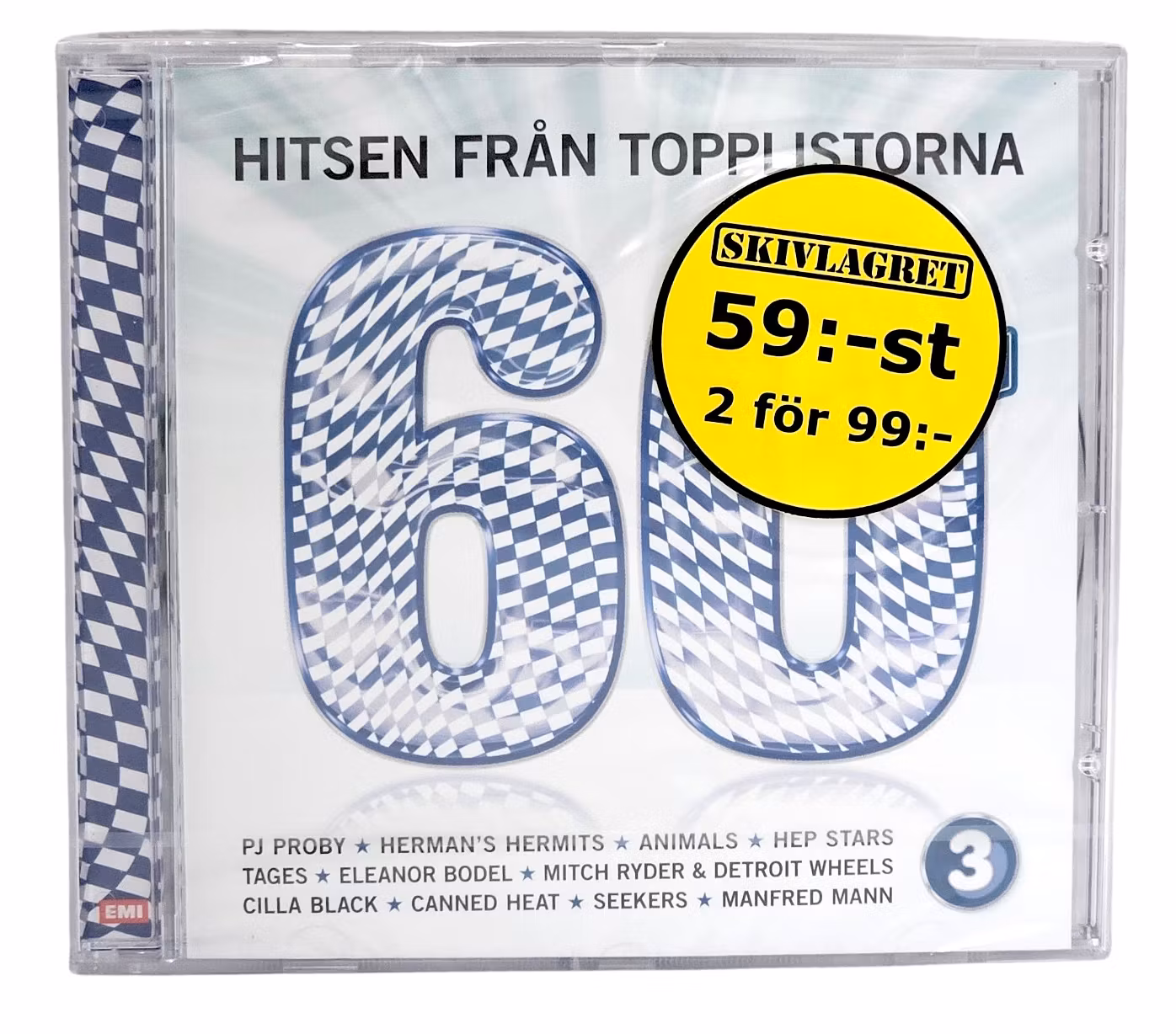 Hitsen Från Topplistorna, 60 Talet Volym 3, CD NY