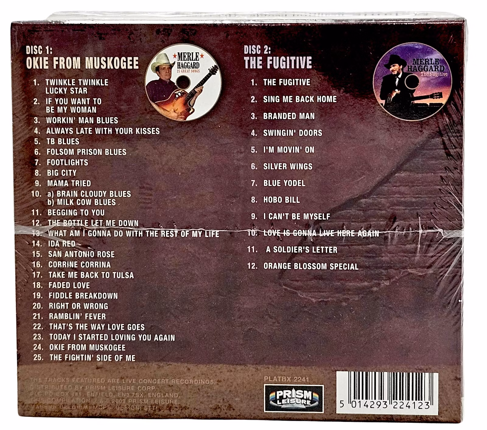 Merle Haggard, 37 Great Performances, CD NY