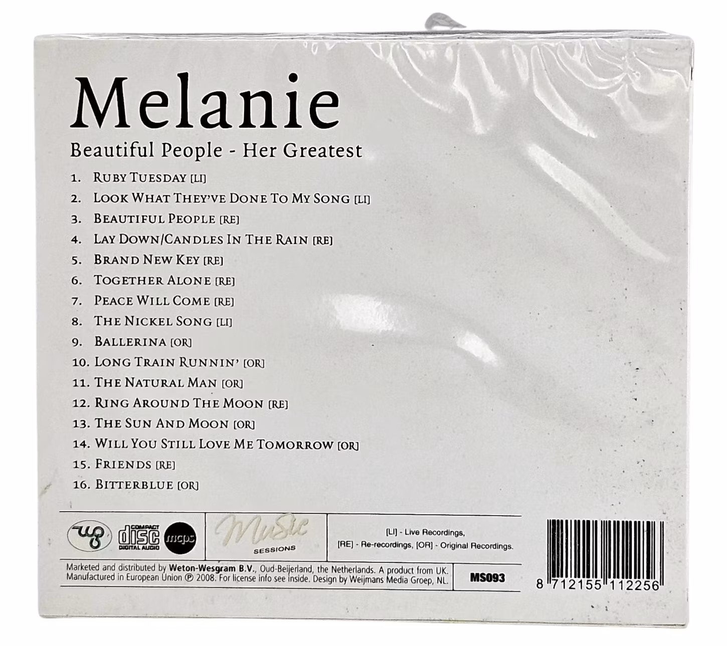 Melanie, Beautiful People Her Greatest, CD NY