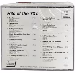 Hits Of The Seventies, CD NY