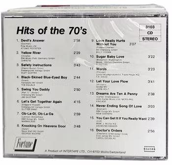 Hits Of The Seventies, CD NY