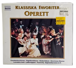 Klassiska Favoriter, Operett, CD NY