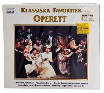 Klassiska Favoriter, Operett, CD NY