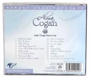 Alma Cogan, Little Things Mean A Lot, CD NY