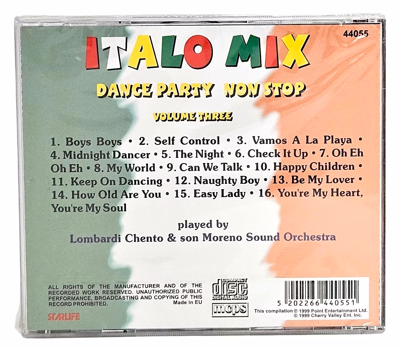 Italo Mix, Dance Party Non Stop Vol 3, 3 CD NY
