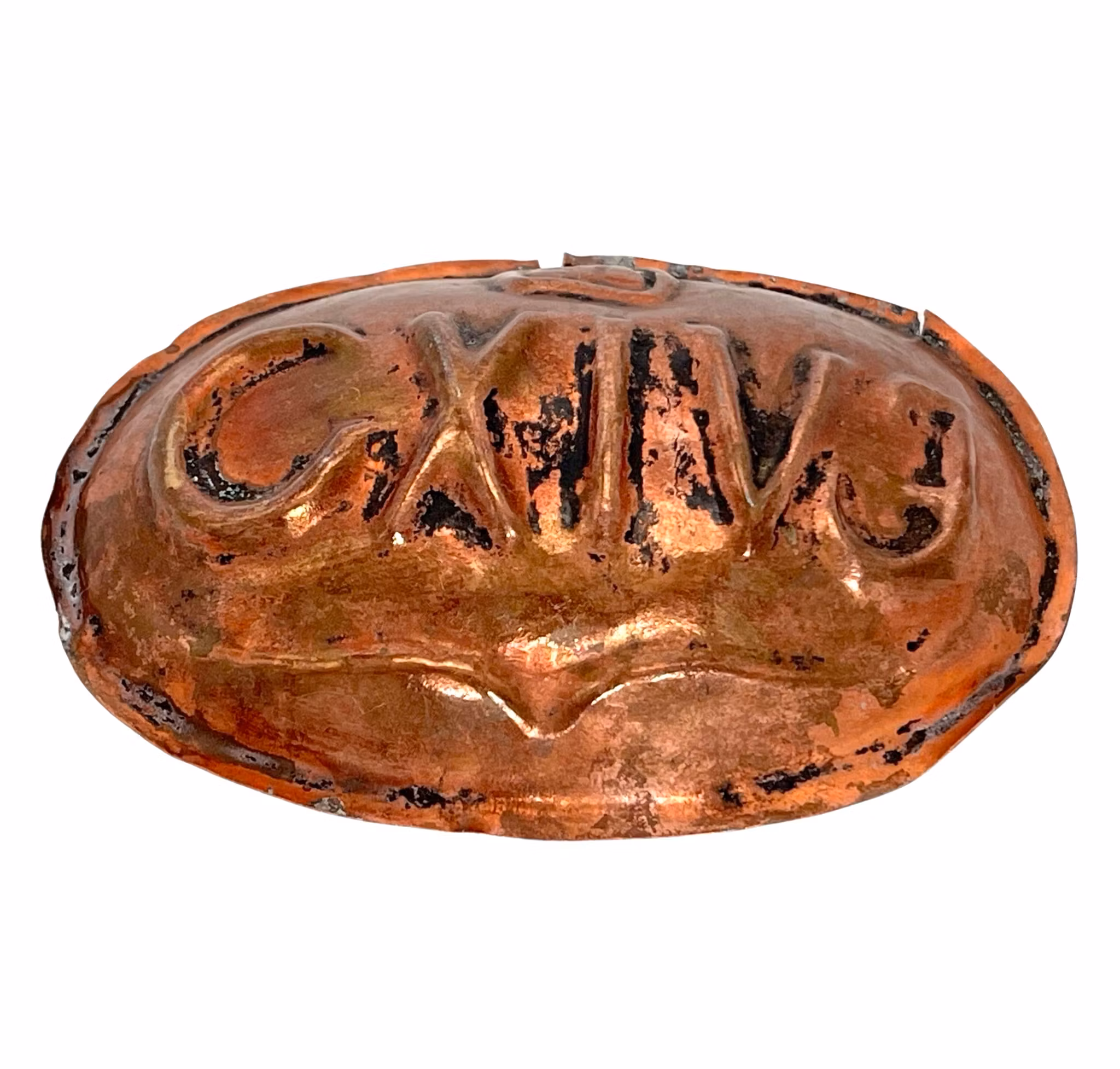 Marca de cobre, Carl XIV Johan (1763-1844), rey de Suecia y Noruega