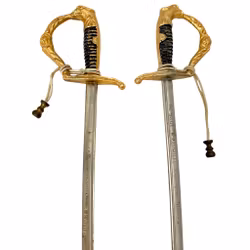 2 mini swords, letter knives