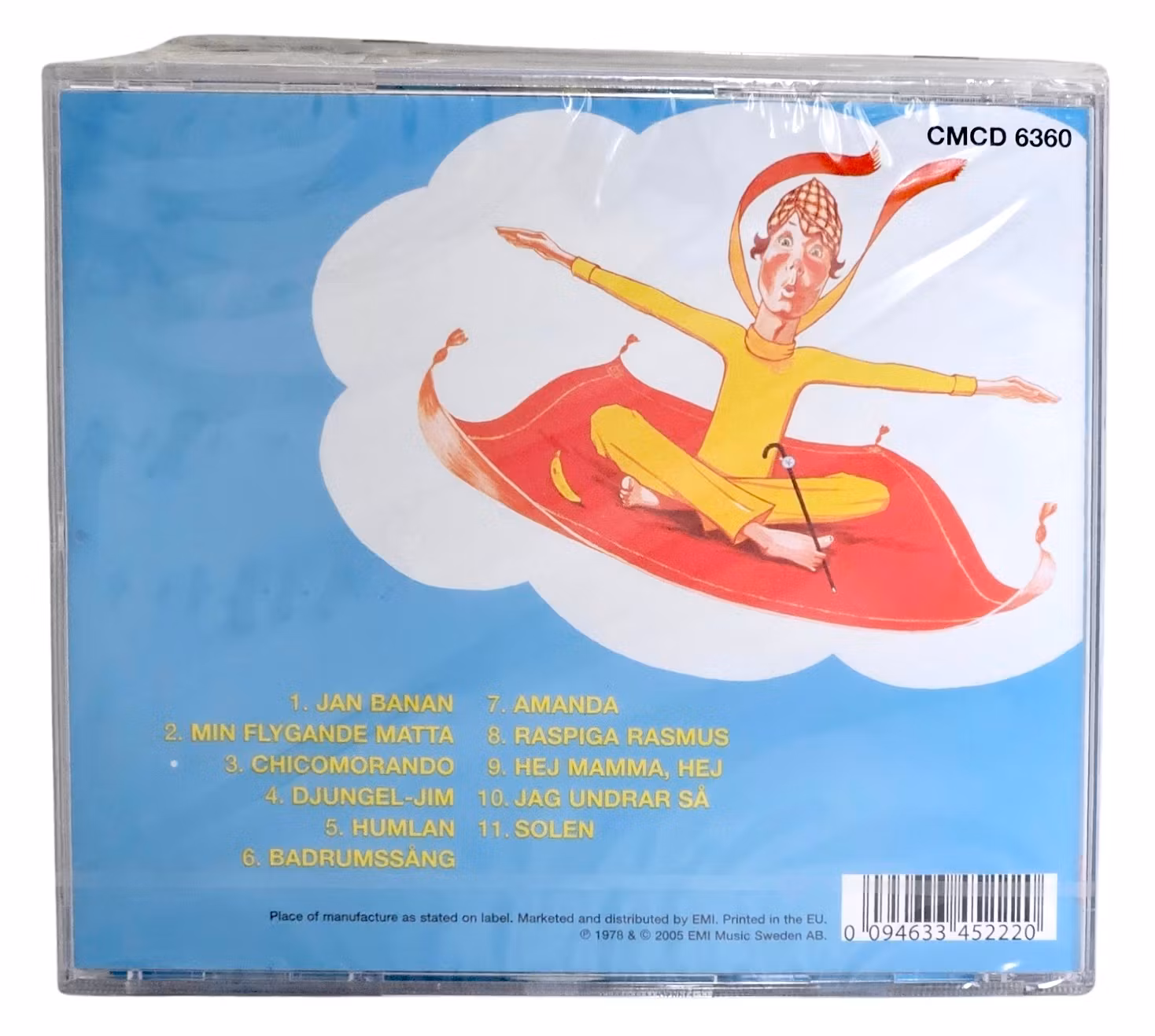 Jan Banan Och Hans Flygande Matta, CD NY