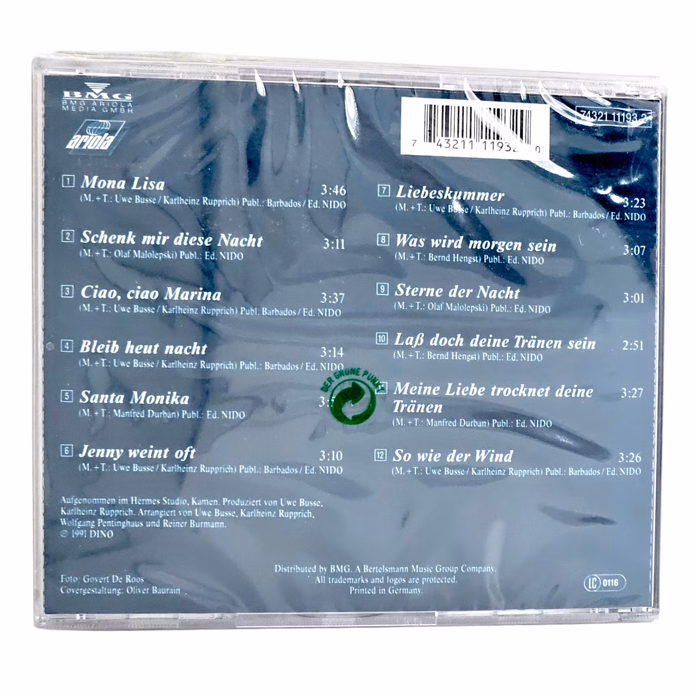 Die Flippers, Träume Einer Nacht, CD NY