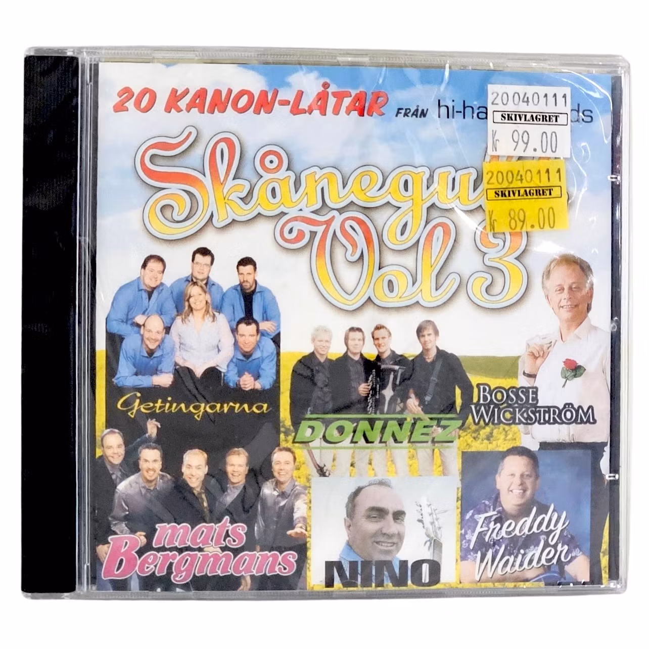 Skåneguld, Volym 3, CD NY