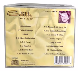 Edith Piaf, Volume 2, CD NY