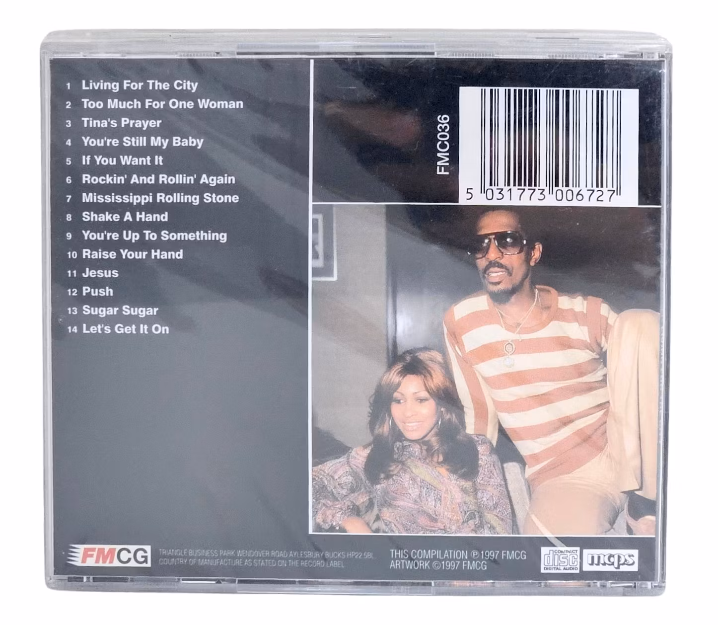 Ike And Tina Turner, Living For The City, CD NY