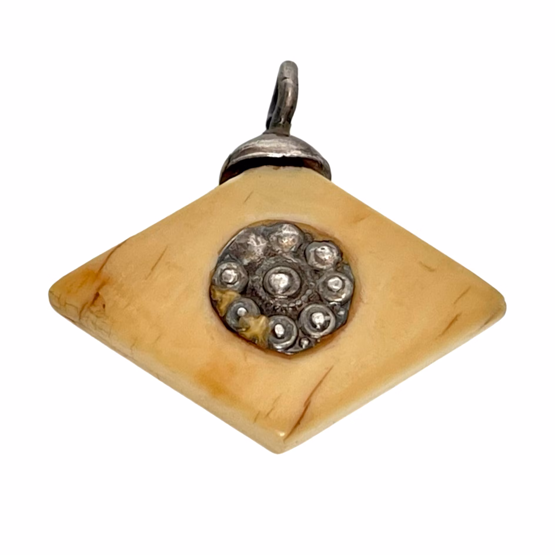 Antique ivory pendant, 16th century