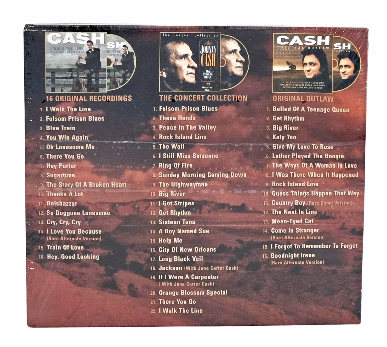 Cash, 54 Great Performances, CD NY