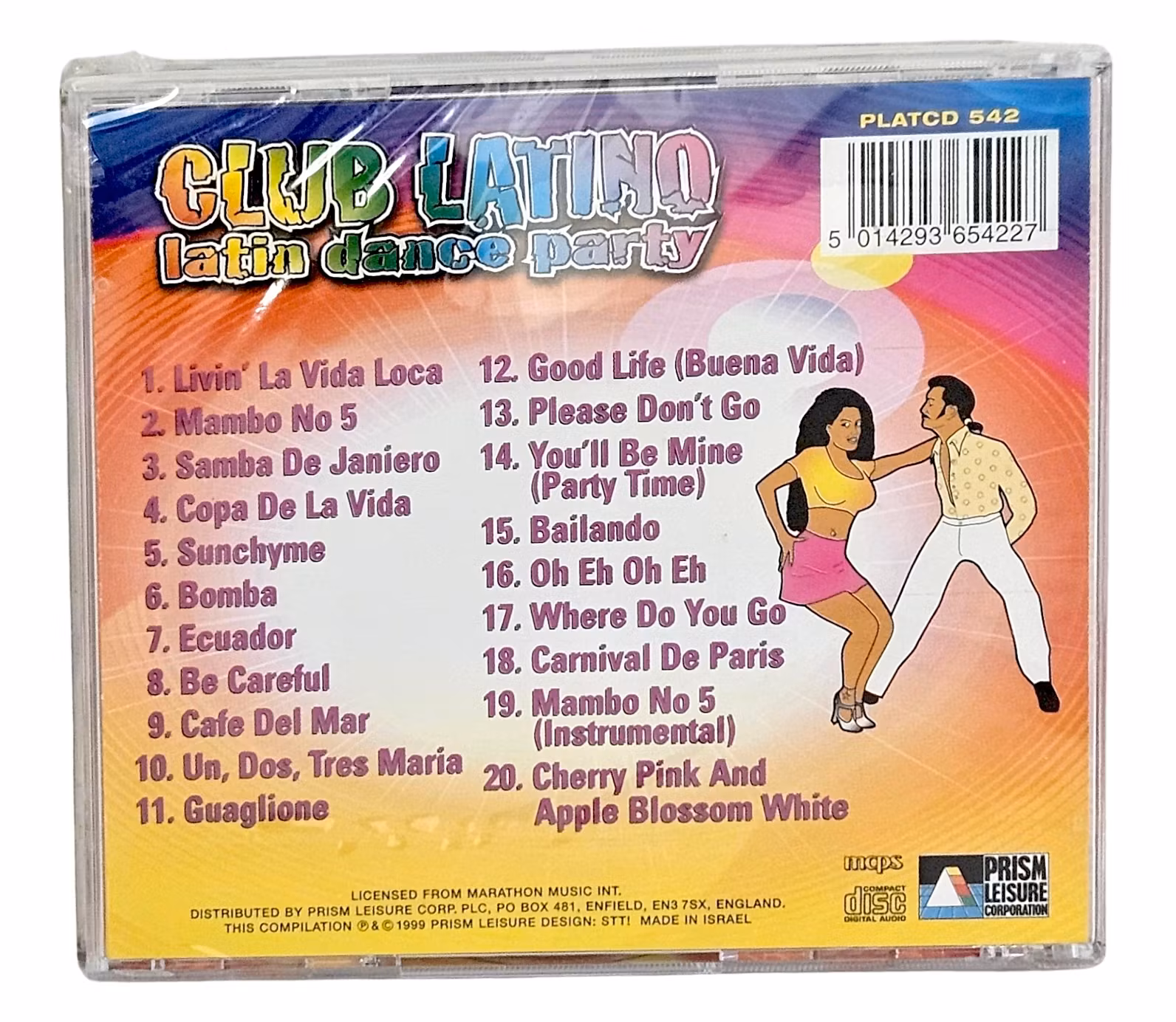 Club Latino, Latin Dance Party, CD NY