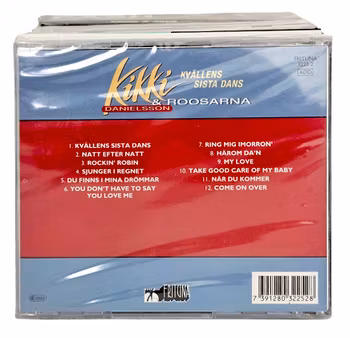Kikki Danielsson Och Roosarna, Kvällens Sista Dans, CD NY