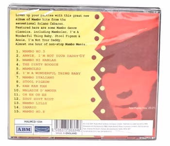 Mambo No 1, CD NY
