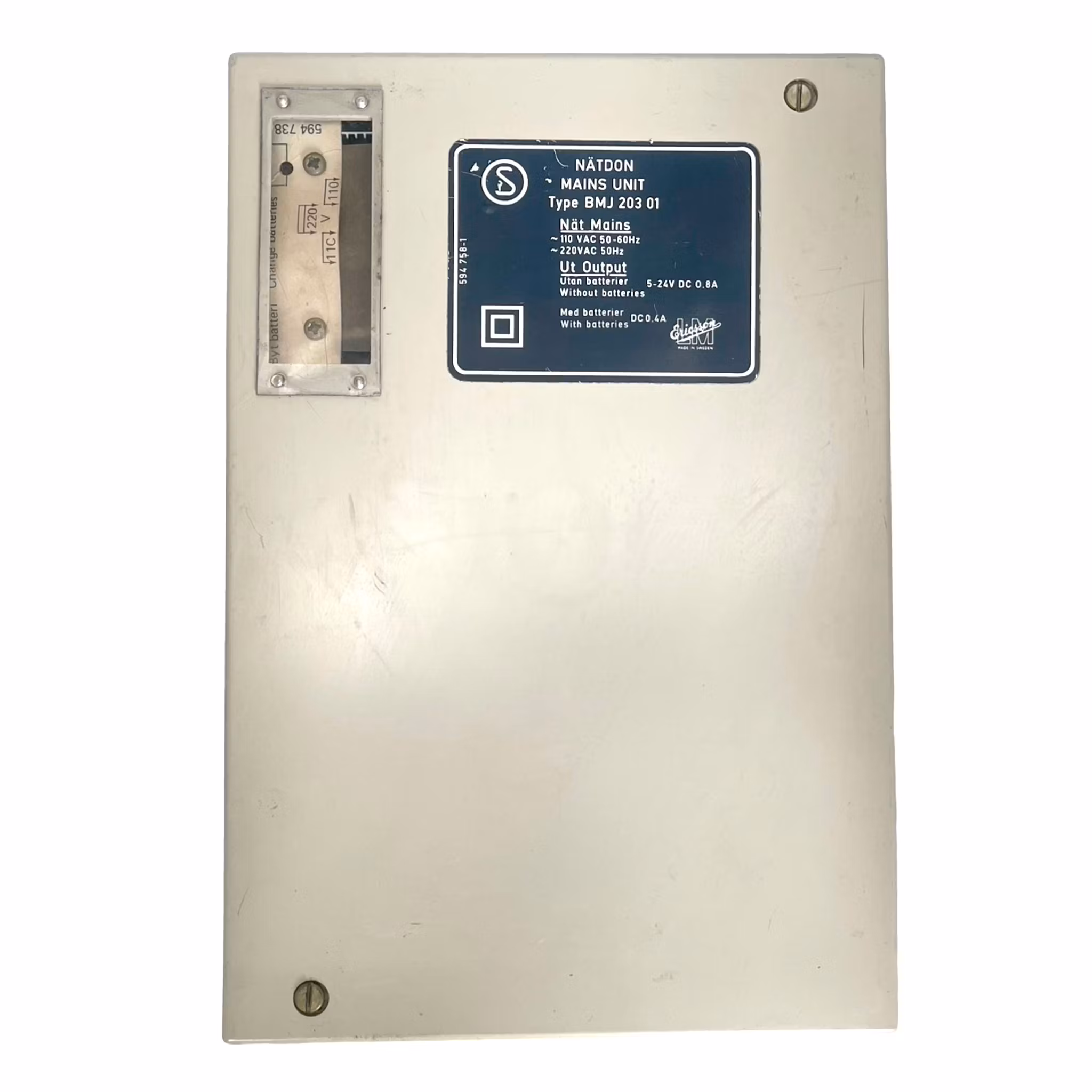 Ericsson, Nätdon mains unit BMJ 203 01, 1983