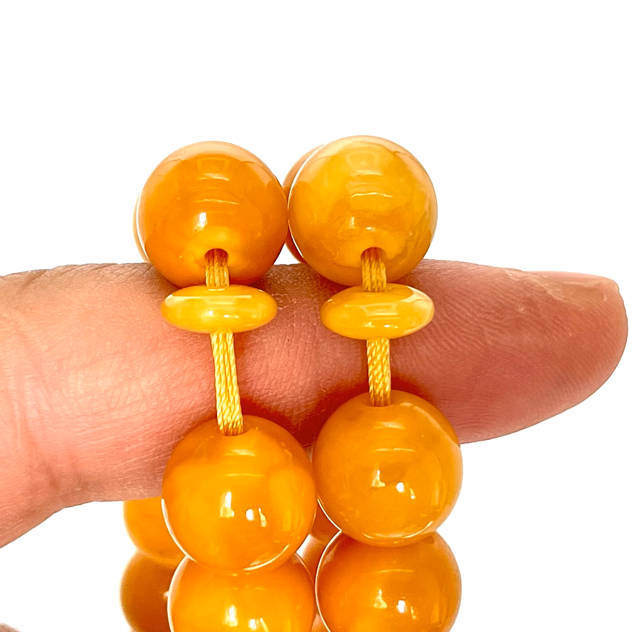 Cuma Fırat Kayabaşı usta ja Hamdi Levent puskul usta, Amber Rosary