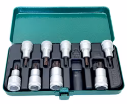 Stahlwille hylsnyckelsats i plåtlåda