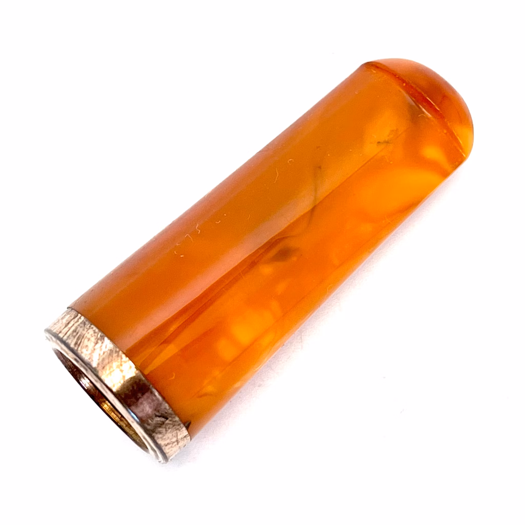 Embout de cigarette en ambre antique
