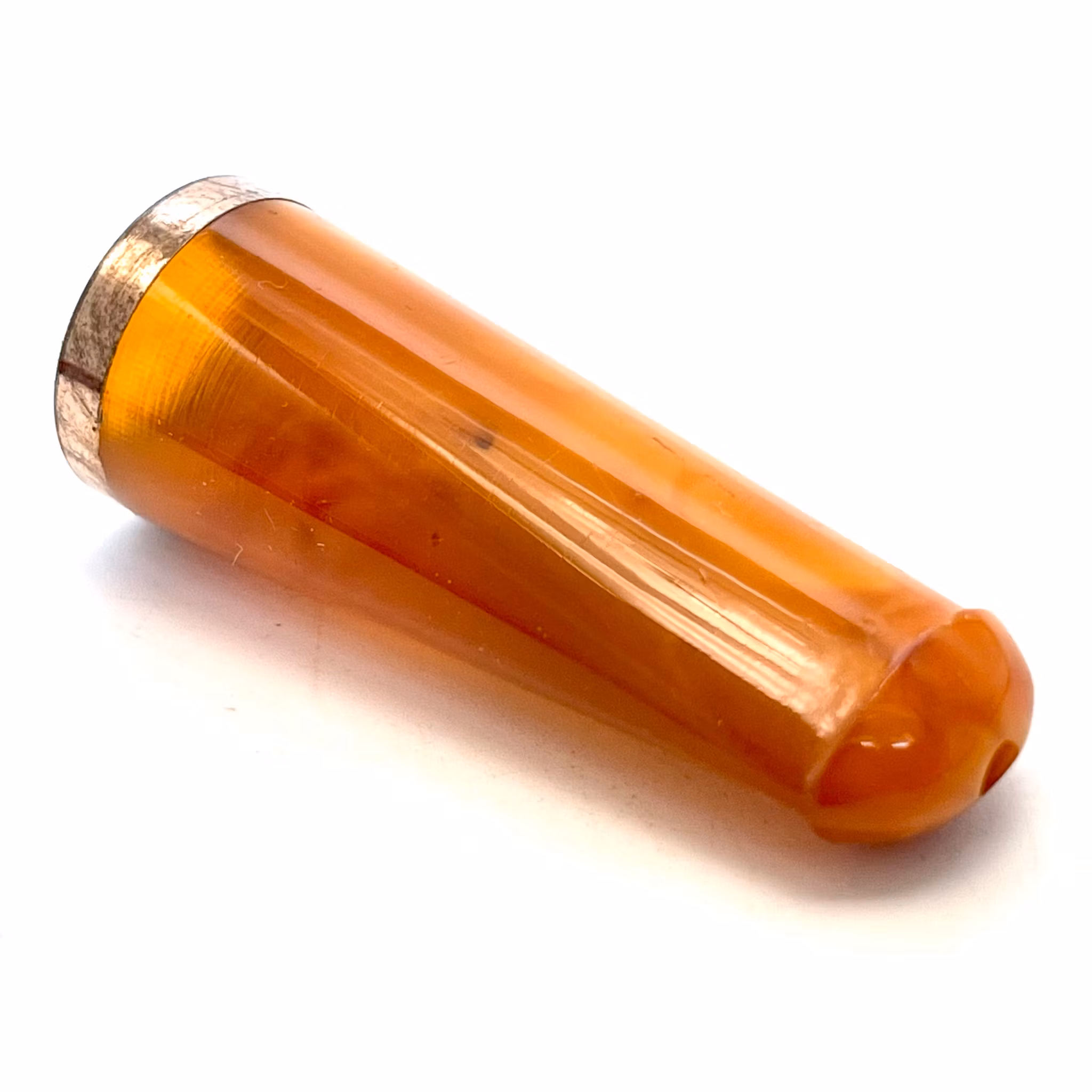 Embout de cigarette en ambre antique