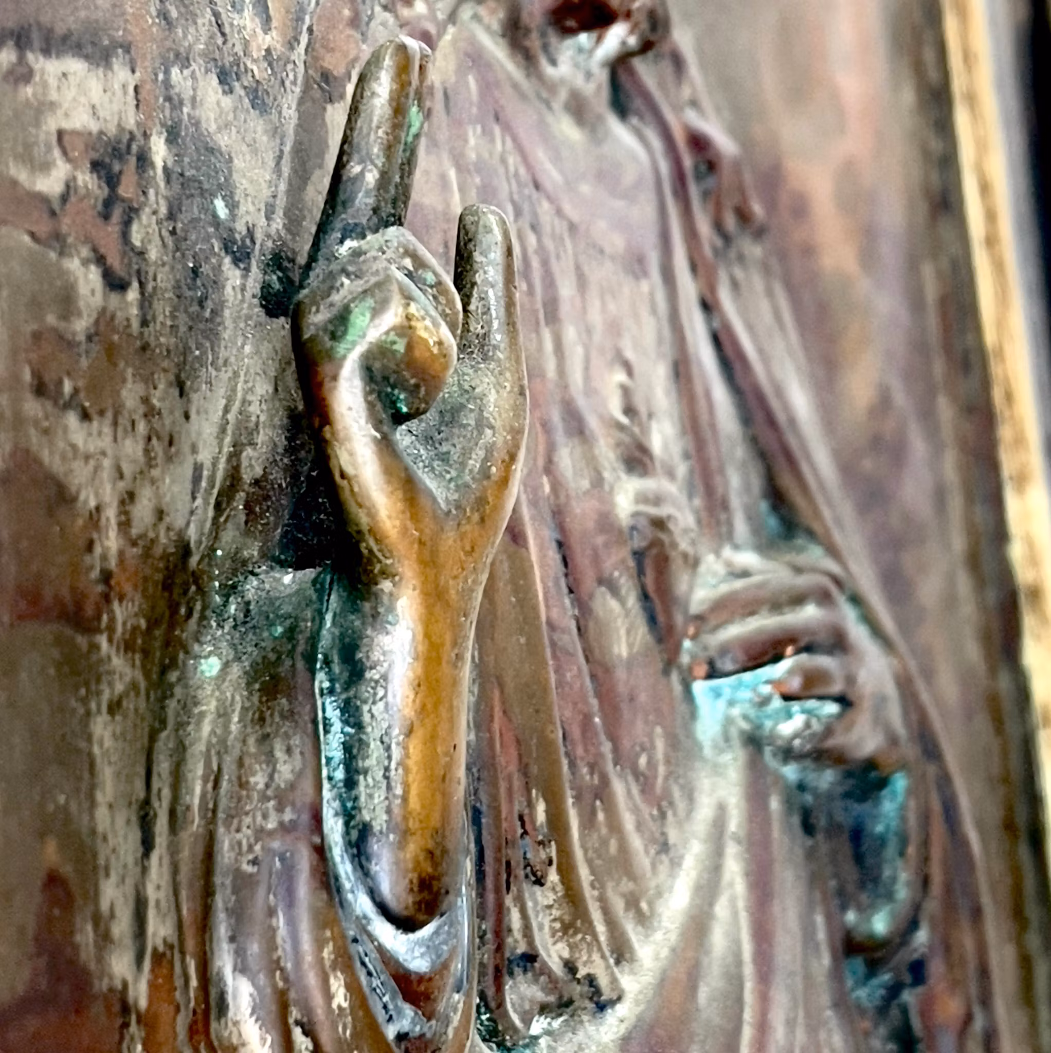 17. århundredes ikon - Jesus Kristus