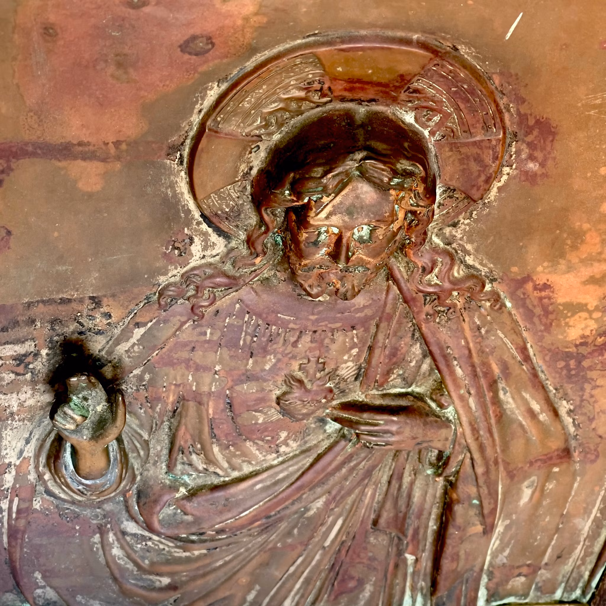 17. århundredes ikon - Jesus Kristus