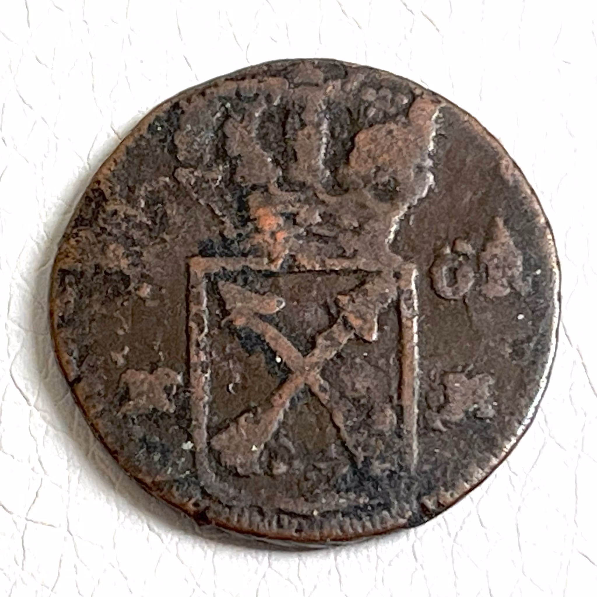 1 Öre KM 1719 Ruotsin kolikko