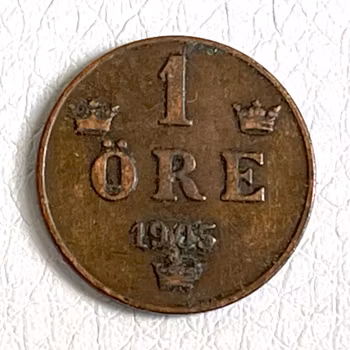 1 ÖRE 1905 Svenska Mynt