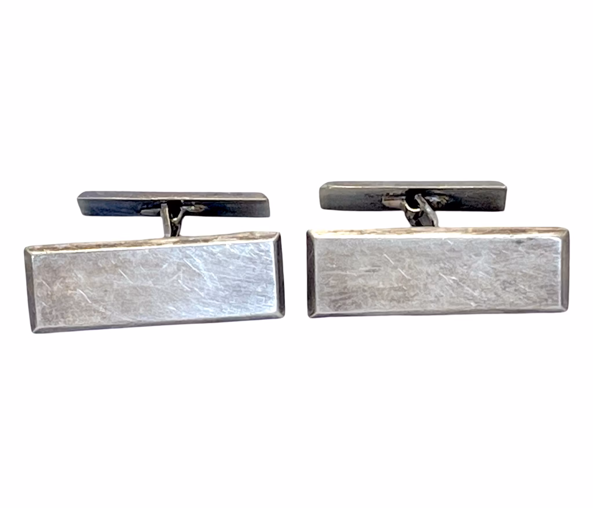 Gemelli in argento, francobolli originali GK Stoccolma 1962