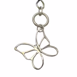 Halsband fjäril, sterling silver 925