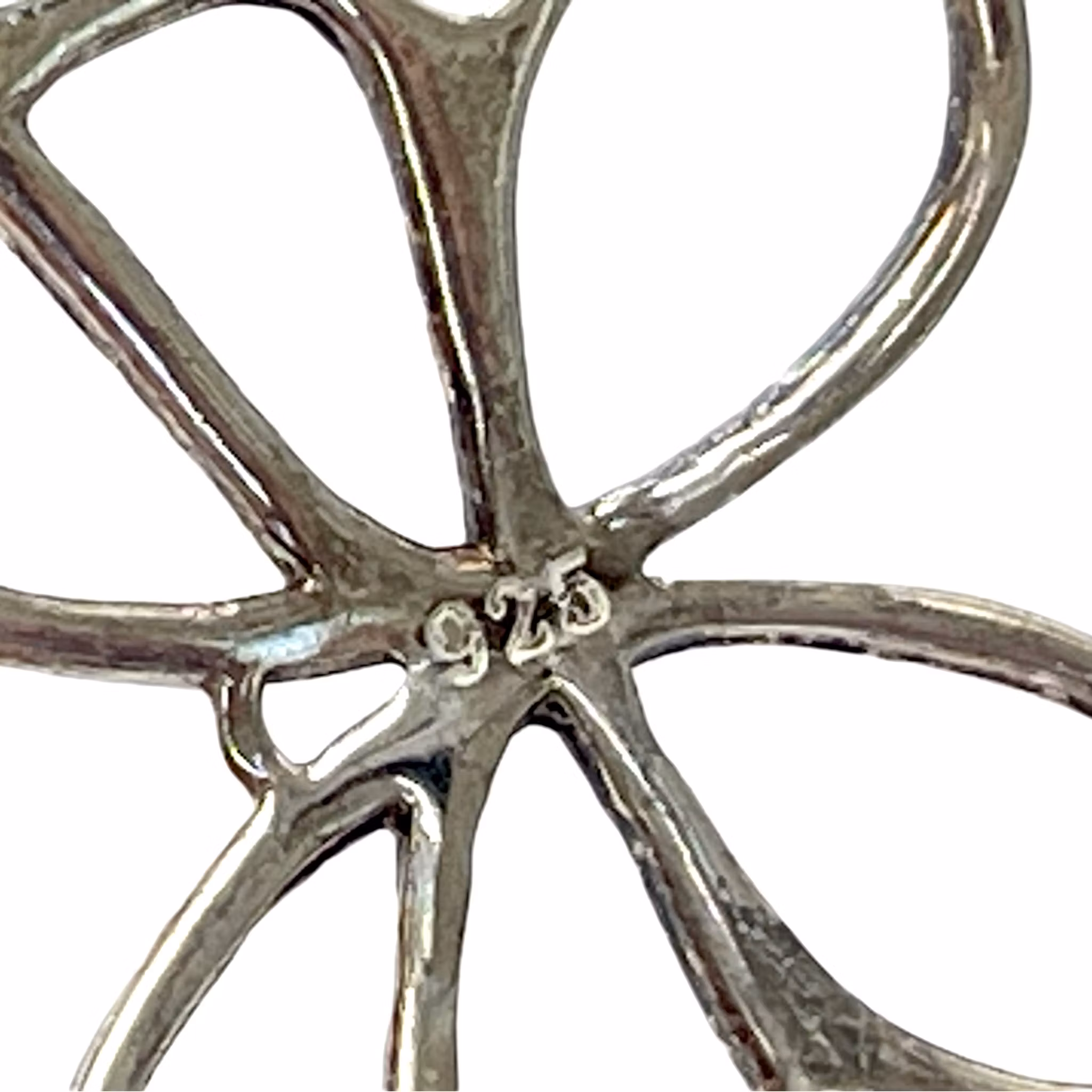 Halsband fjäril, sterling silver 925