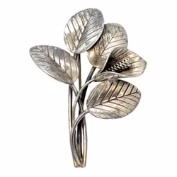 Arvo Saarela AMS silver brosch 1959