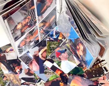 Jack Sparrow Johnny Depp, Album med fotografier,  sammanlagt ca 225 fotografier