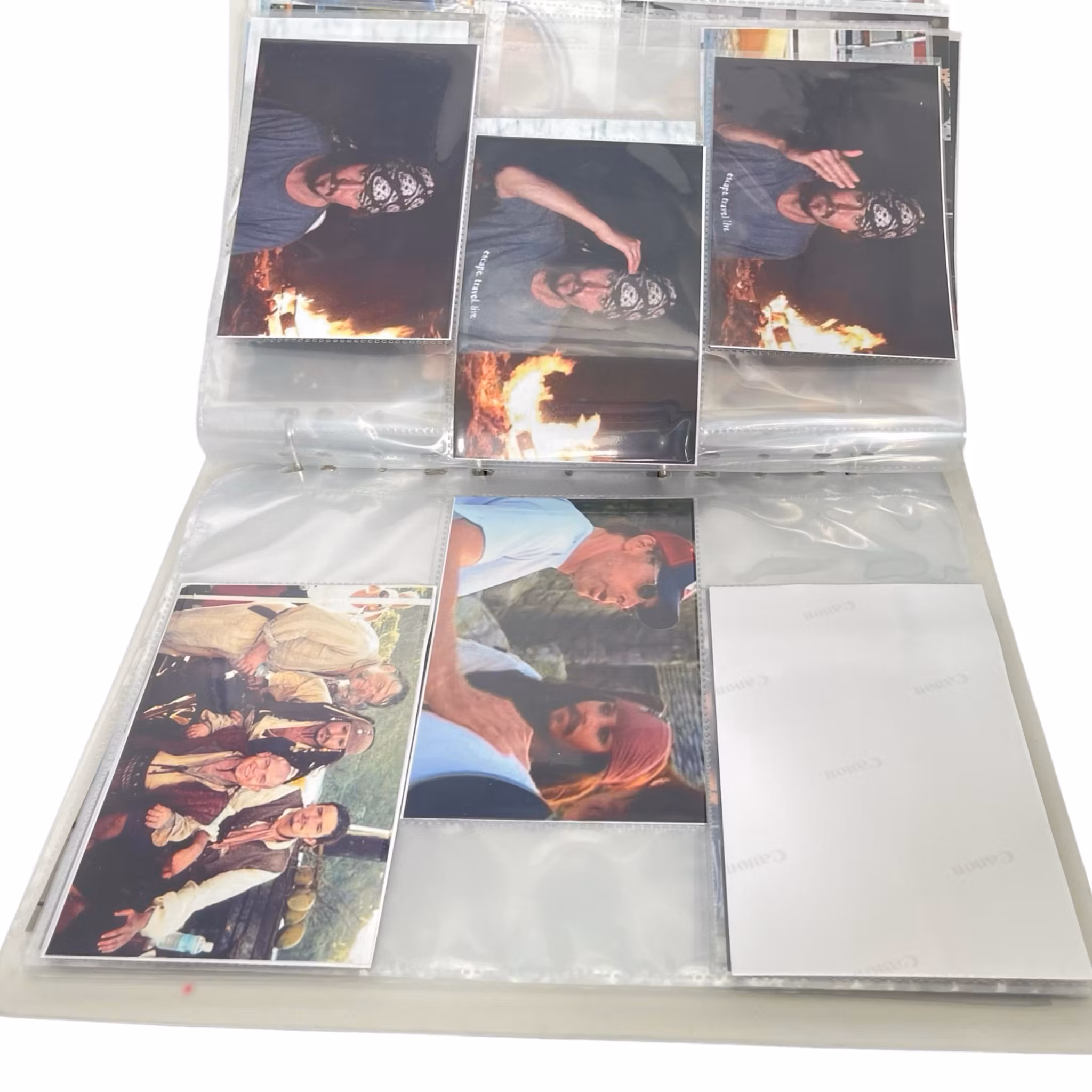 Jack Sparrow Johnny Depp, Album med fotografier,  sammanlagt ca 225 fotografier