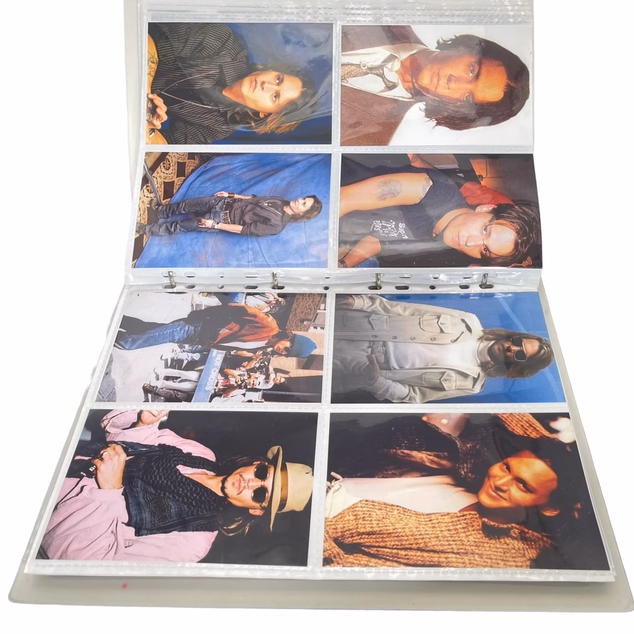 Jack Sparrow Johnny Depp, Album med fotografier,  sammanlagt ca 225 fotografier