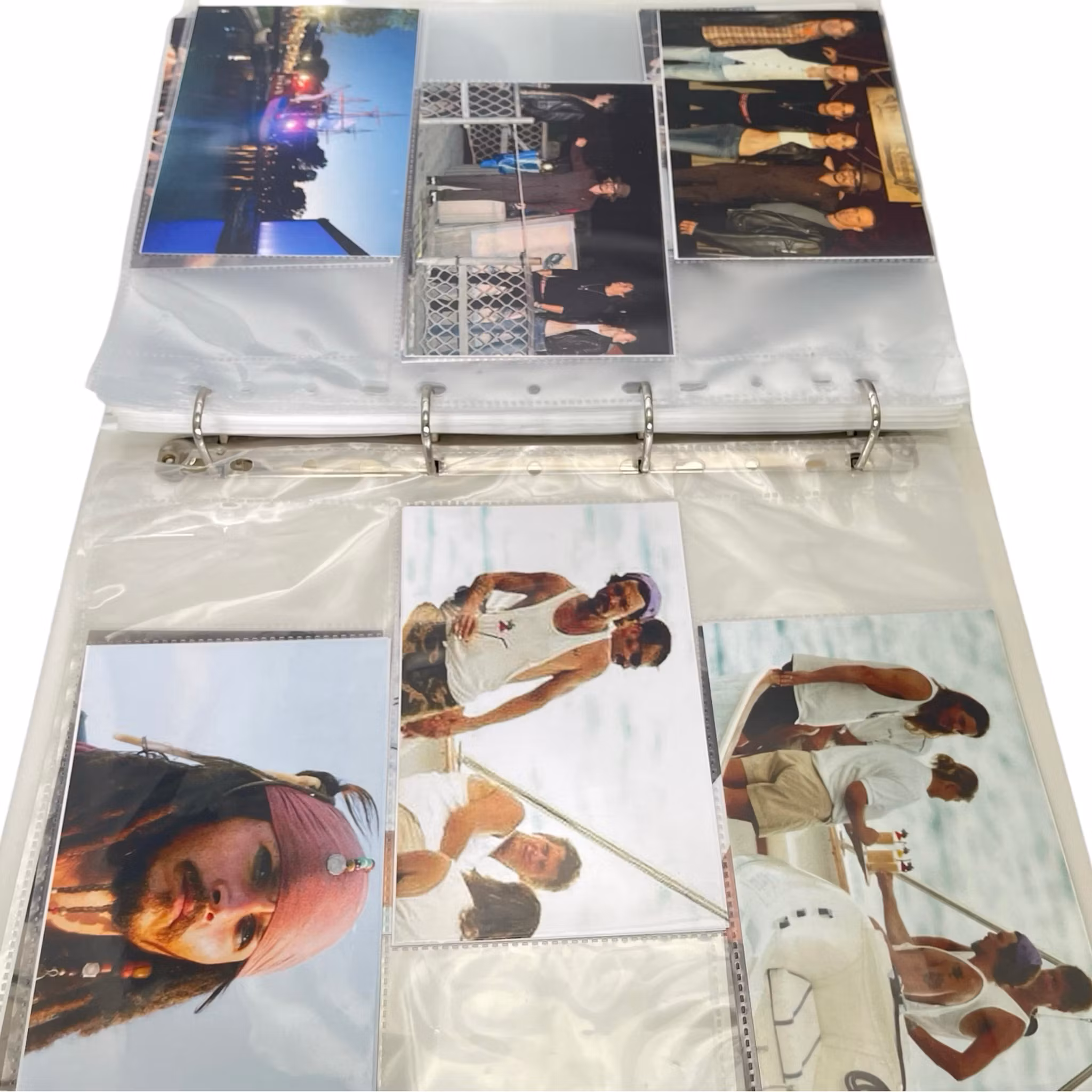 Jack Sparrow Johnny Depp, Album med fotografier,  sammanlagt ca 225 fotografier